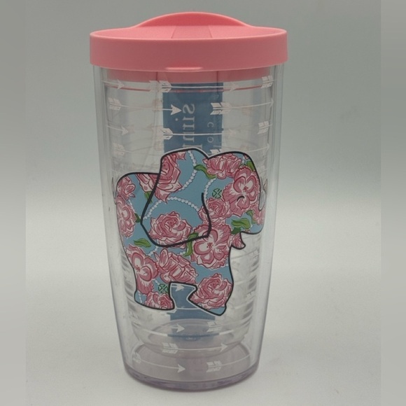 tervis Other - Tervis Tumbler 16 Oz Simply Southern Floral Elephant Arrows Pink Travel Lid